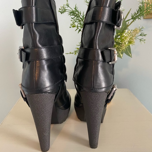 Lightly worn Jean-Michel Cazabat designer boots with bag (size 38) - Picture 5 of 5